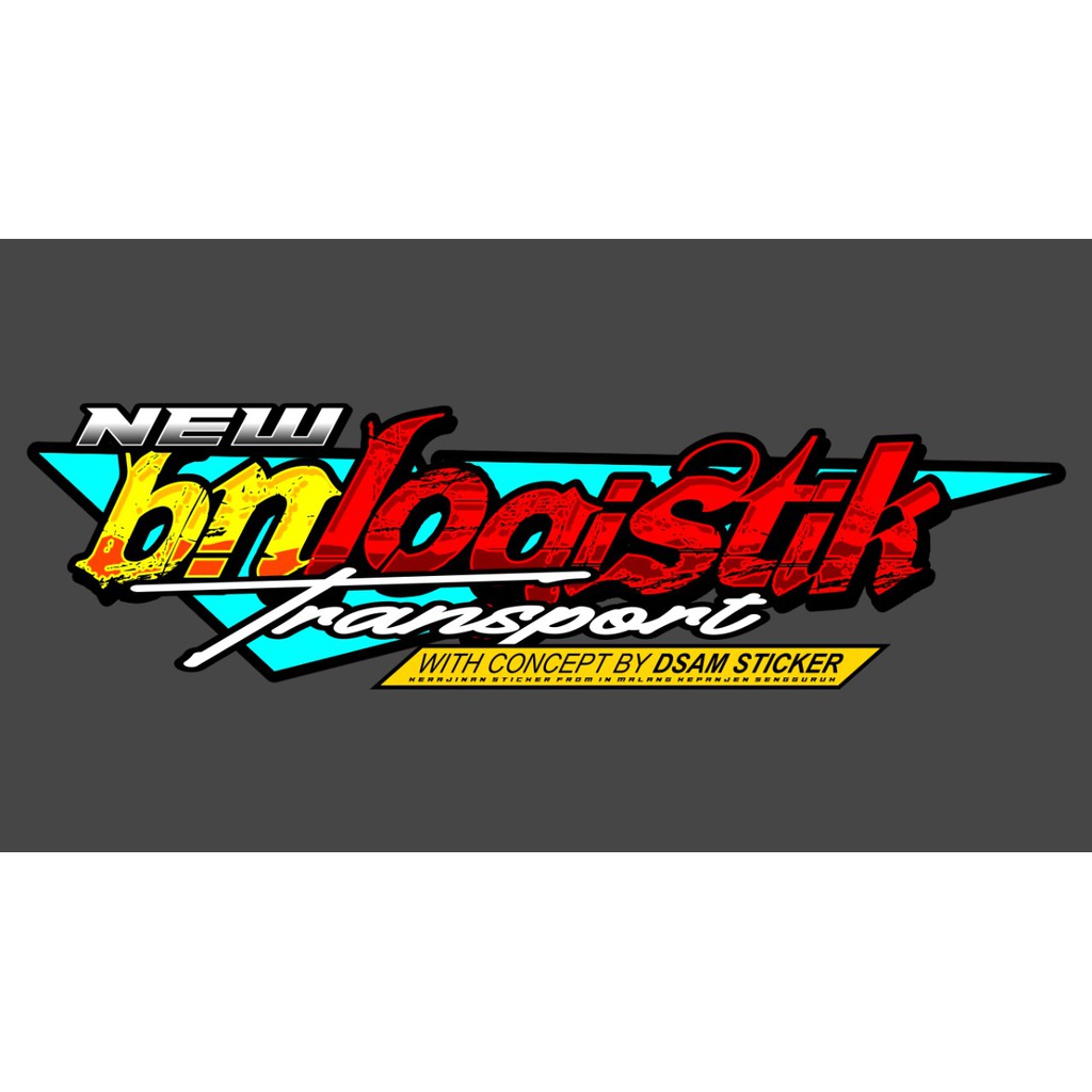 DECAL STIKER KABIN DEPAN CANTER