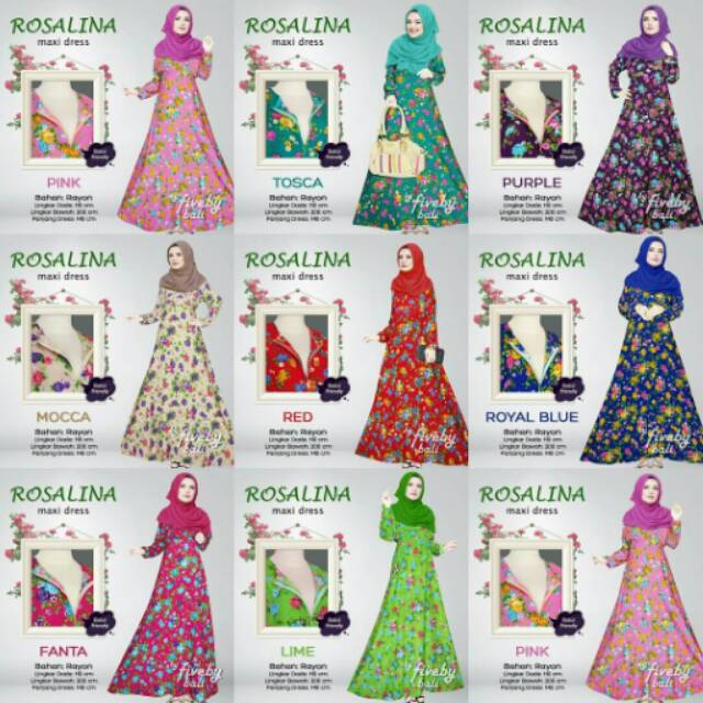 GAMIS BALI # GAMIS ROSALINA # BUSUI