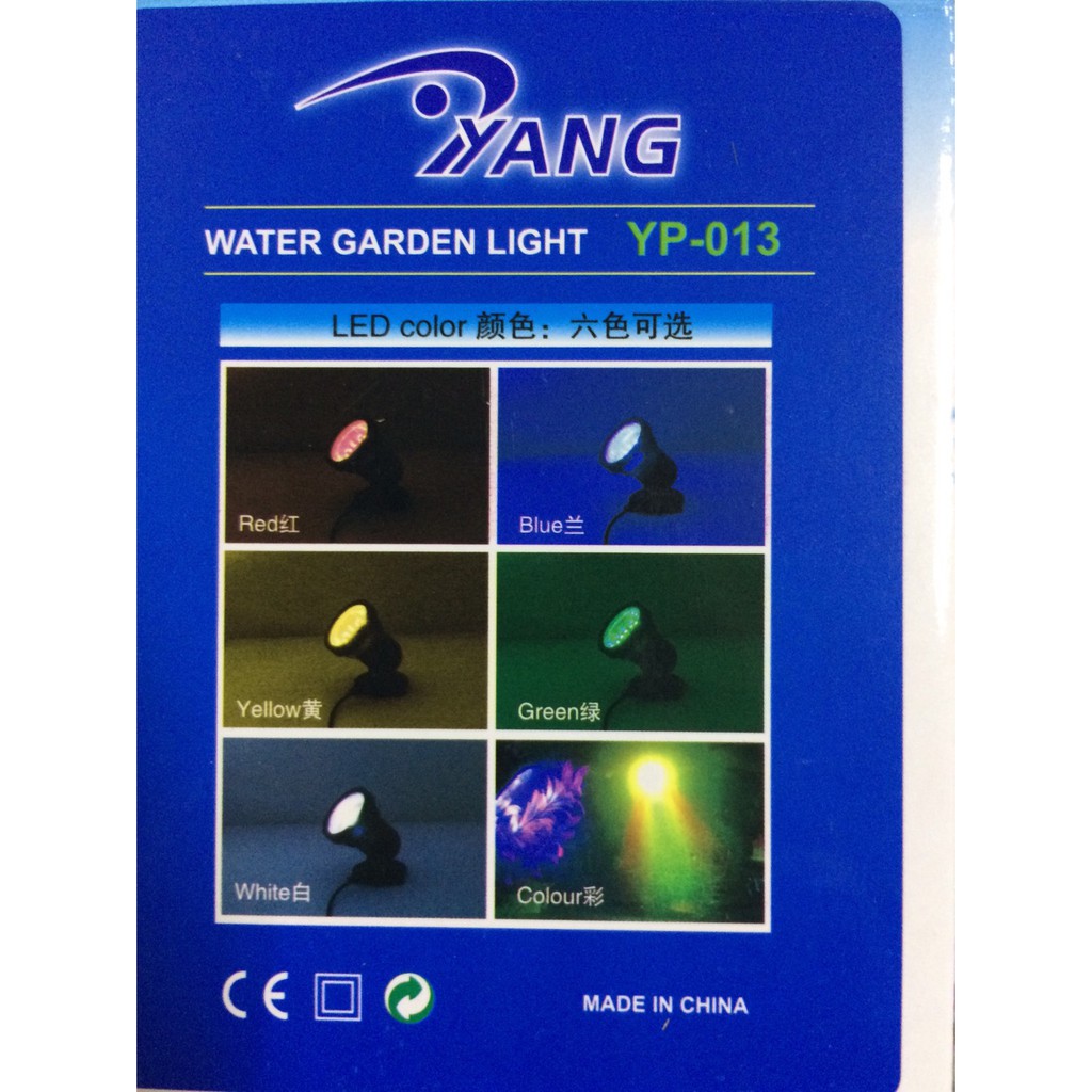 Lampu Kolam LED 6 Warna yp 013