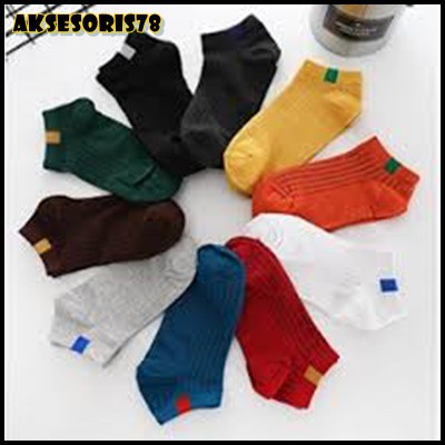 Kaos Kaki Pendek Wanita / Kaos Kaki Pendek Dewasa / Kaos Kaki Pendek Dewasa Polos