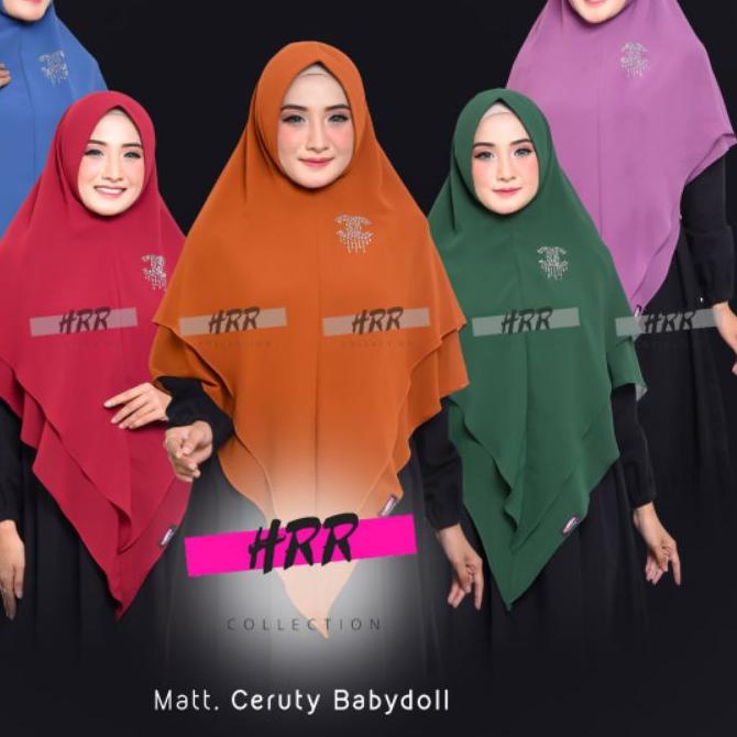 ✼ KHIMAR 2 LAYER RUNCING, HIJAB 2 LAYER LANCIP JUMBO ✩