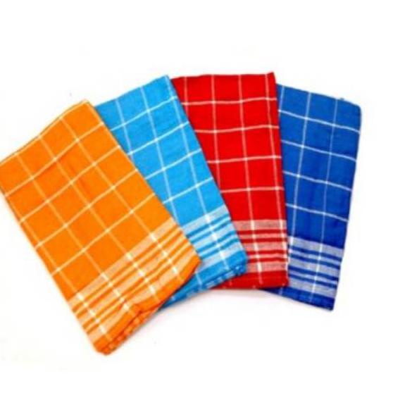 Harga Spesial.. 1 LUSIN KAIN LAP SERBET DAPUR WARNA / SERBET DAPUR WARNA