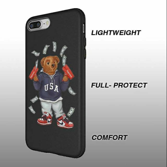 SALE Softcase Black MIKE THE BEAR Hype Iphone Samsung Oppo Xiaomi Vivo Realme