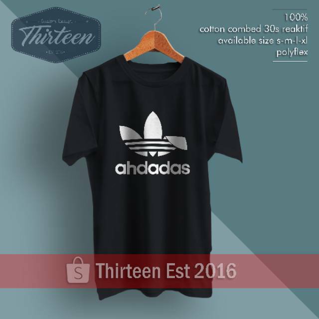 Kaos Plesetan Adidas Ahdadas Kualitas Distro