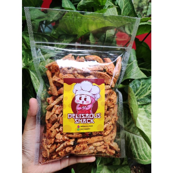 

Basreng Pedas Daun Jeruk 250 gram