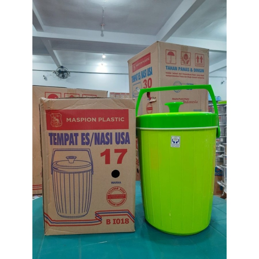 MASPION Ice / Rice Bucket / Tempat Nasi  USA 17 Liter BI 18