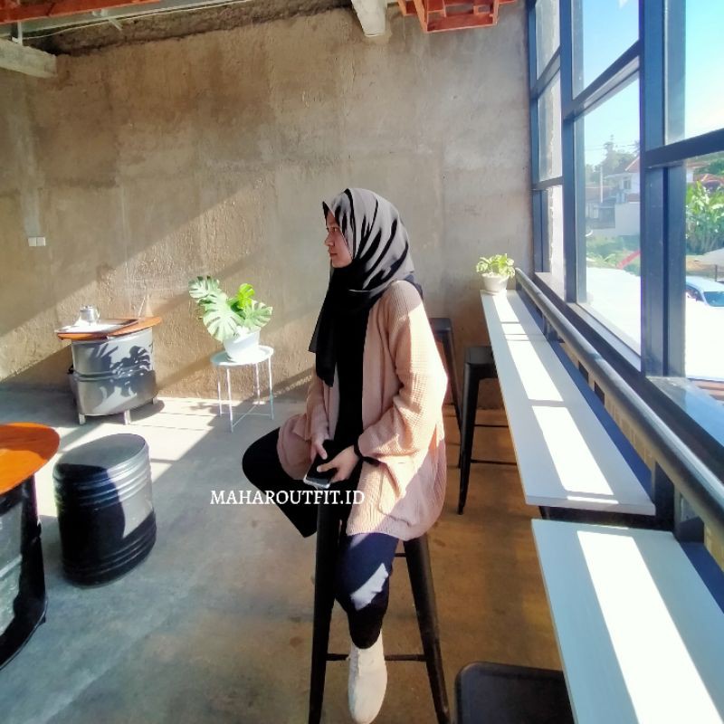 CARDIGAN RAJUT TEBAL OVERSIZE / BEST SELLER!!-7