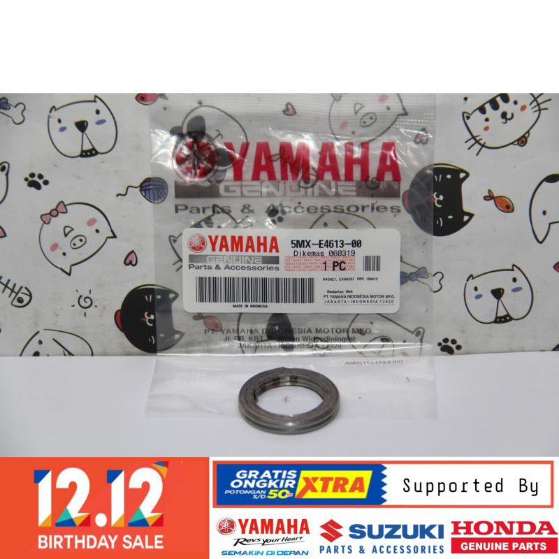 DIJAMIN ASLI!!! PAKING KNALPOT ATAS YAMAHA NOUVO MIO SOUL FINO X RIDE GT 125 ORIGINAL BERKUALITAS