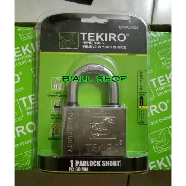 Gembok 60 Pendek Tekiro