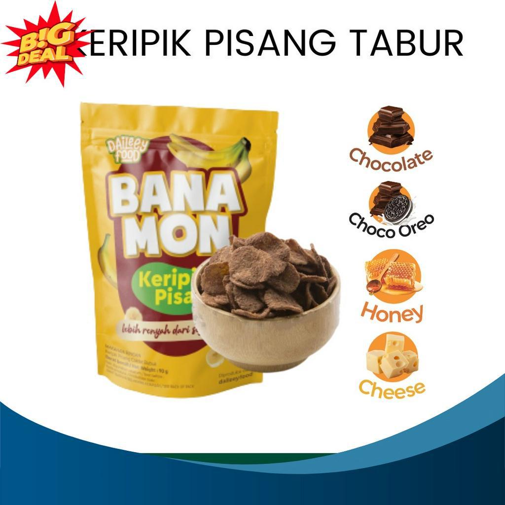 

READY STCOK Fiona Keripik Kripik Pisang Tabur Banamon 9 gram Garansi Renyah BISA COD