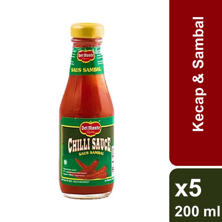 

Delmonte Saus Chili 5 x 200 mL