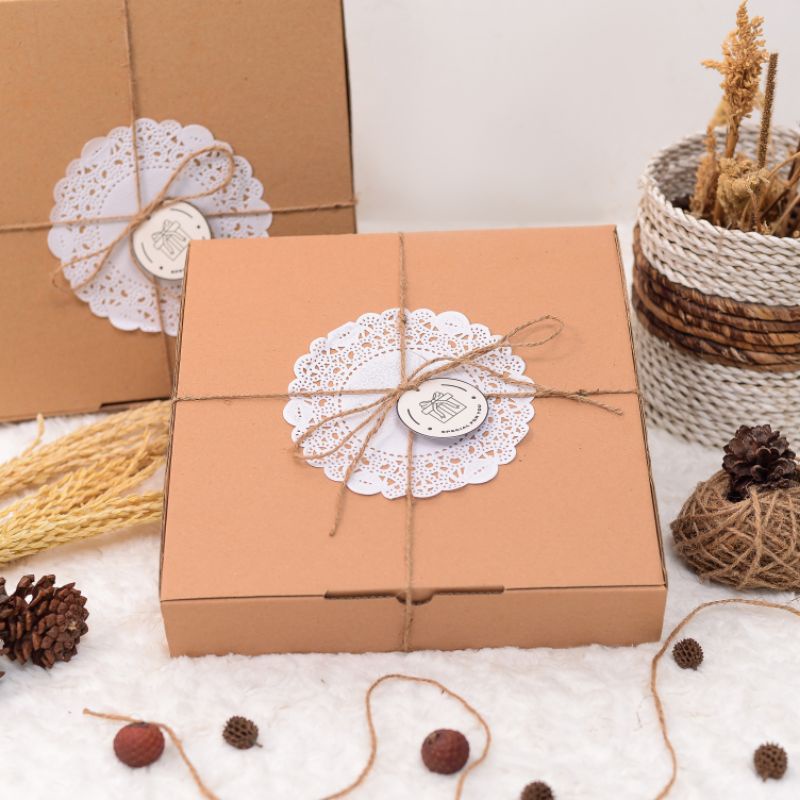

Box Packaging | Box Hampers 25x25x5 cm
