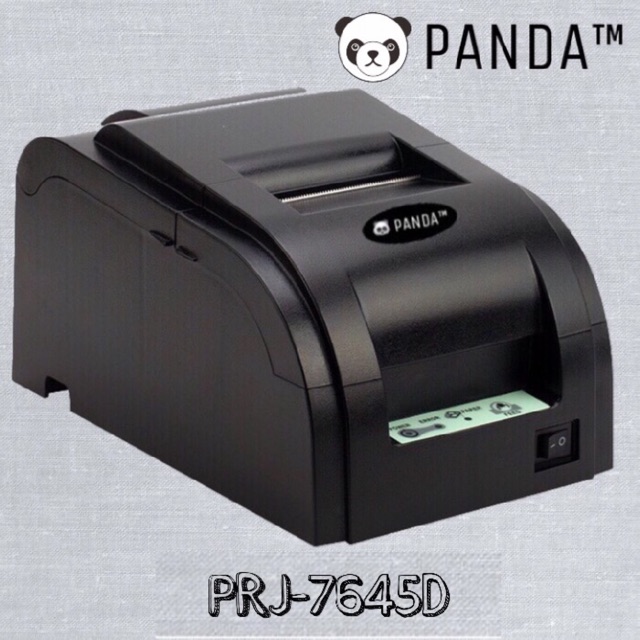 MINI POS RECEIPT DOTMATRIX PRINTER KASIR PANDA PRJ-7645D (USB+Serial) KERTAS HVS 76 MM 1-2-3 PLY