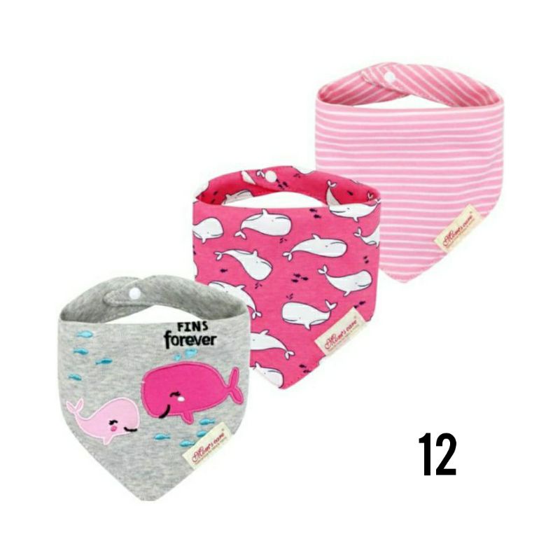 Mom's Care Bib Isi 3/Celemek bayi