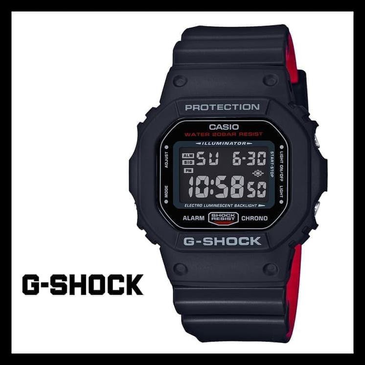 Indh Jam Tangan Casio G-Shock DW-5600HR ORI BM TERBAIK Kode 1408