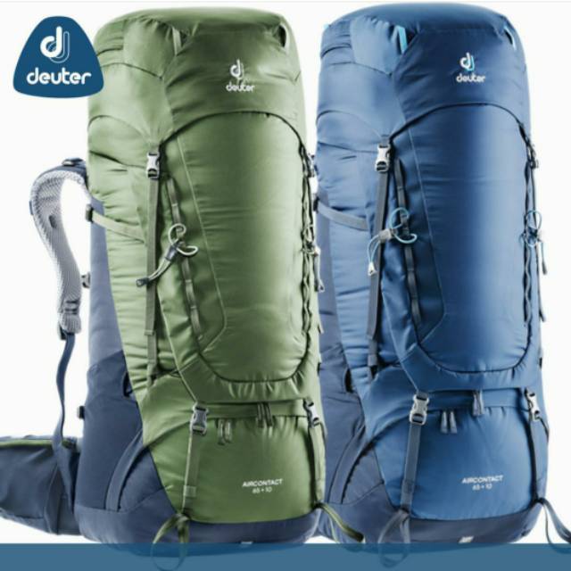 Tas gunung Deuter aircontact 65+10 / tas carrier deuter