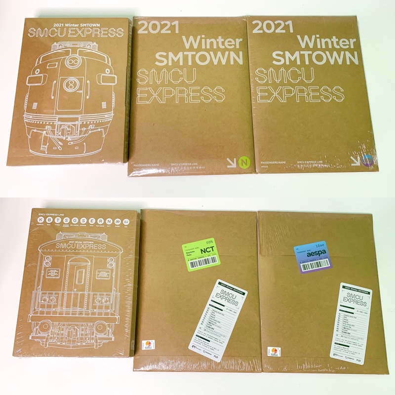 READY STOCK 2021 WINTER SMTOWN : SMCU EXPRESS ALBUM (SM ARTIST) NCT DAYTIME AESPA