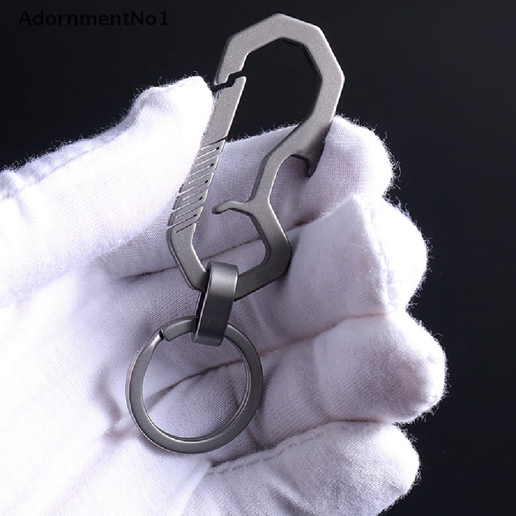 (AdornmentNo1) Gantungan Kunci Titanium Ultra Ringan Untuk Hari Ayah