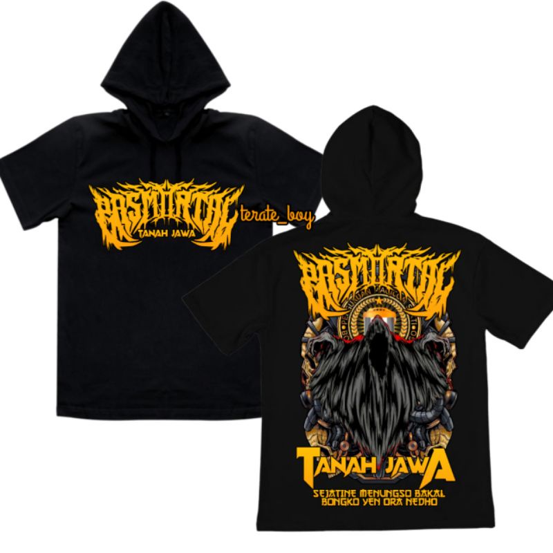 TS HOODIE DISTRO PASMORTAL TANAH JAWA TERBARU (NETRAL)