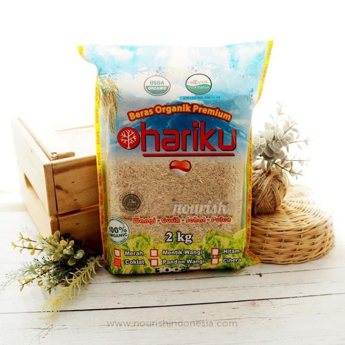 

Hariku, Organic Brown Rice 2kg (Beras Coklat Organik)