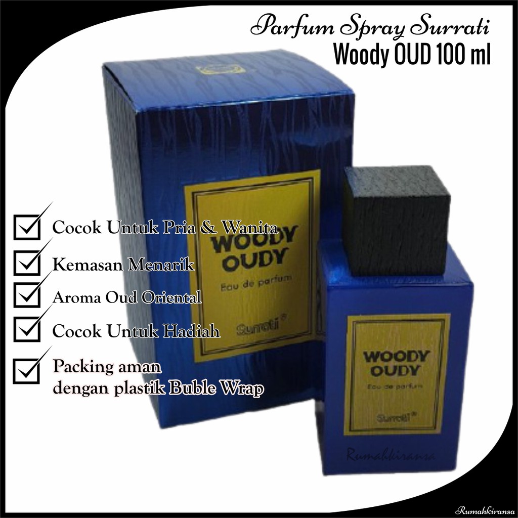 Parfume Surrati Woody Oud 100Ml Original surrati