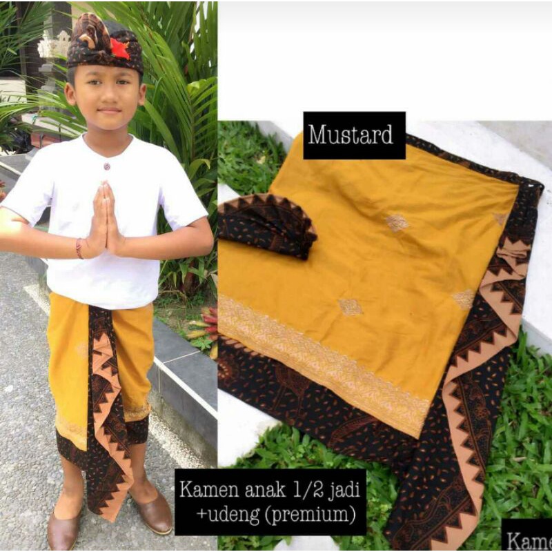 Set Kamen Jadi Anak (Kamen + Saput + Udeng 1/2jadi)