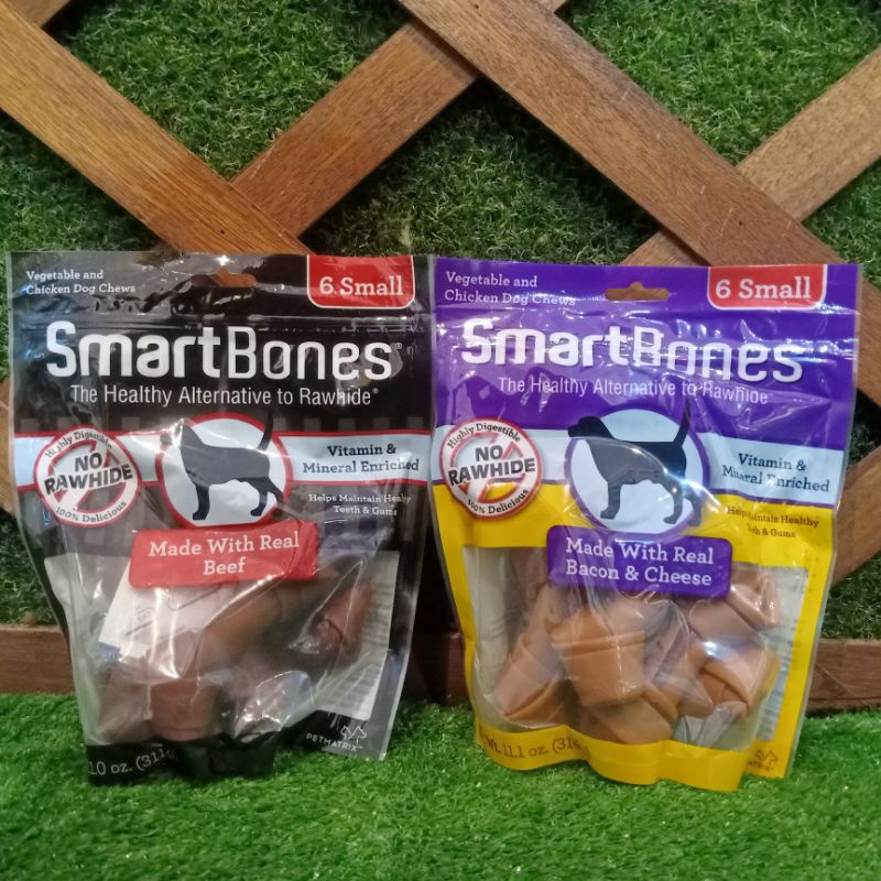 SNACK / MAKANAN Anjing SMARTBONES  SMALL  ISI 6 PCS