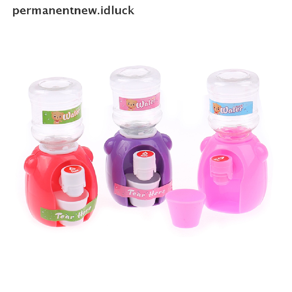 Luckypermanent Mainan Dispenser Air Minum Untuk Dekorasi Ruang Tamu Rumah Boneka