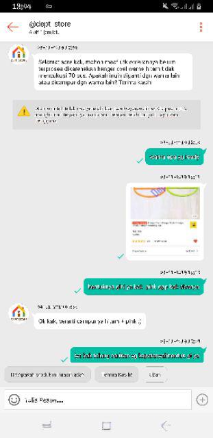 Hanger Oval / Hanger Hijab / Hanger Jilbab / Hanger Kerudung - Ds