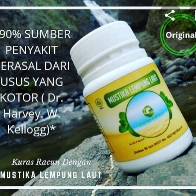 Obat Herbal Mustika Lempung Laut Original Grosir