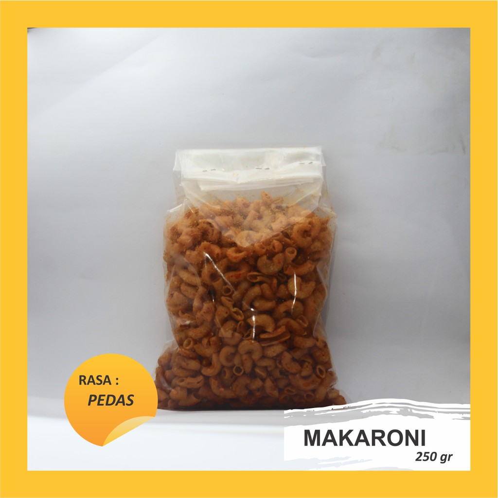 mkanan ringan/makaroni/250 gram