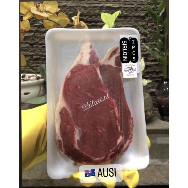 

SIRLOIN AUSI CHOICE STEAK (2PCS & 1Kg)