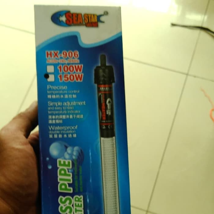 heater penghangat pemanas air aquarium Sea Star HX-906 150W