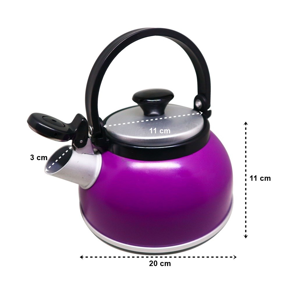 Maspion Teko bunyi whistling kettle Rigoletto 2.5L - random colour