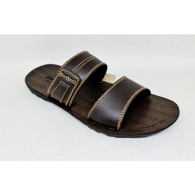 BARNETT RALLY MAX 01 - SANDAL SLOP CASUAL PRIA DEWASA MERK BARNETT-Brown