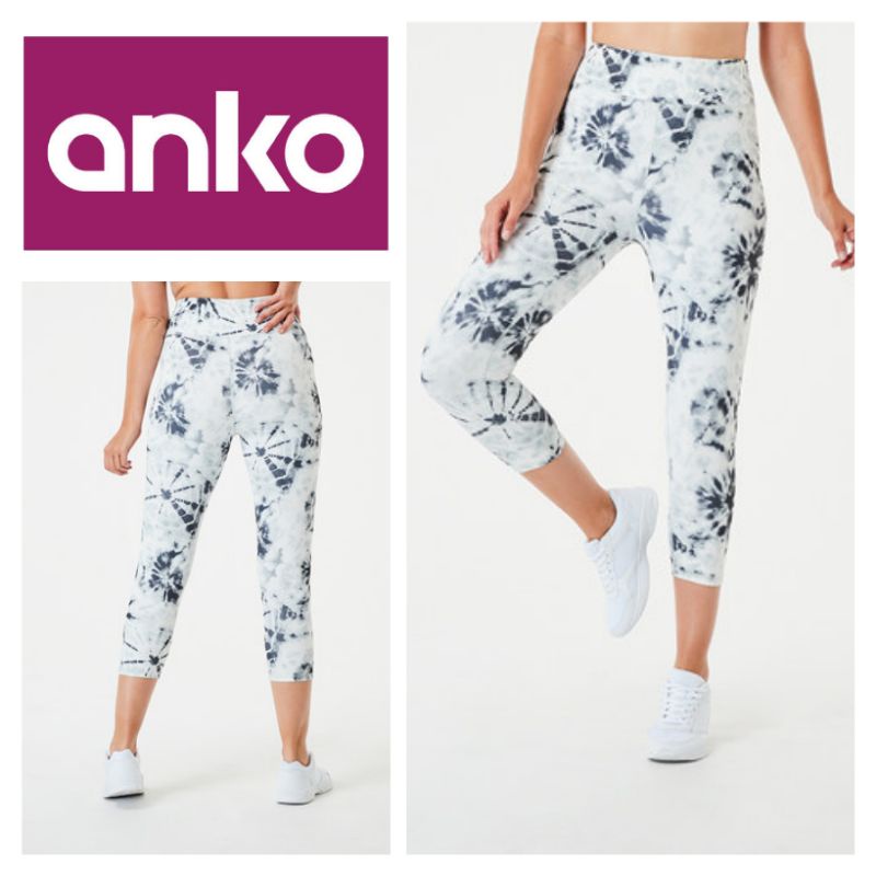Capri Anko Active Women Perfomance/Legging Senam/Legging Yoga/Legging Olahraga