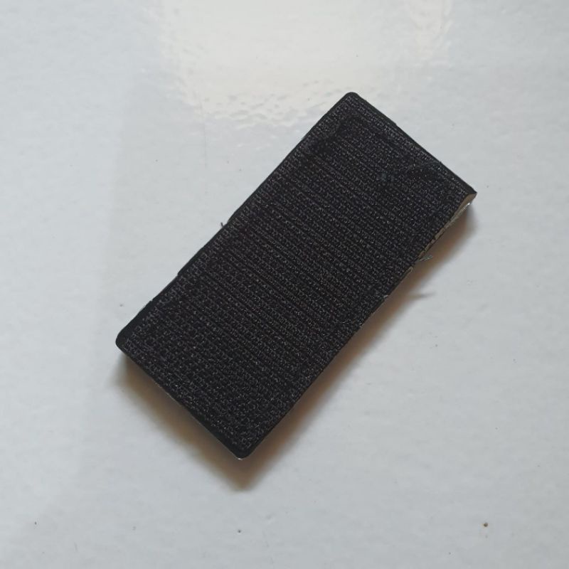 patch rubber logo bendera merah putih tulisan indonesia kecil / tempelan emblem karet velcro