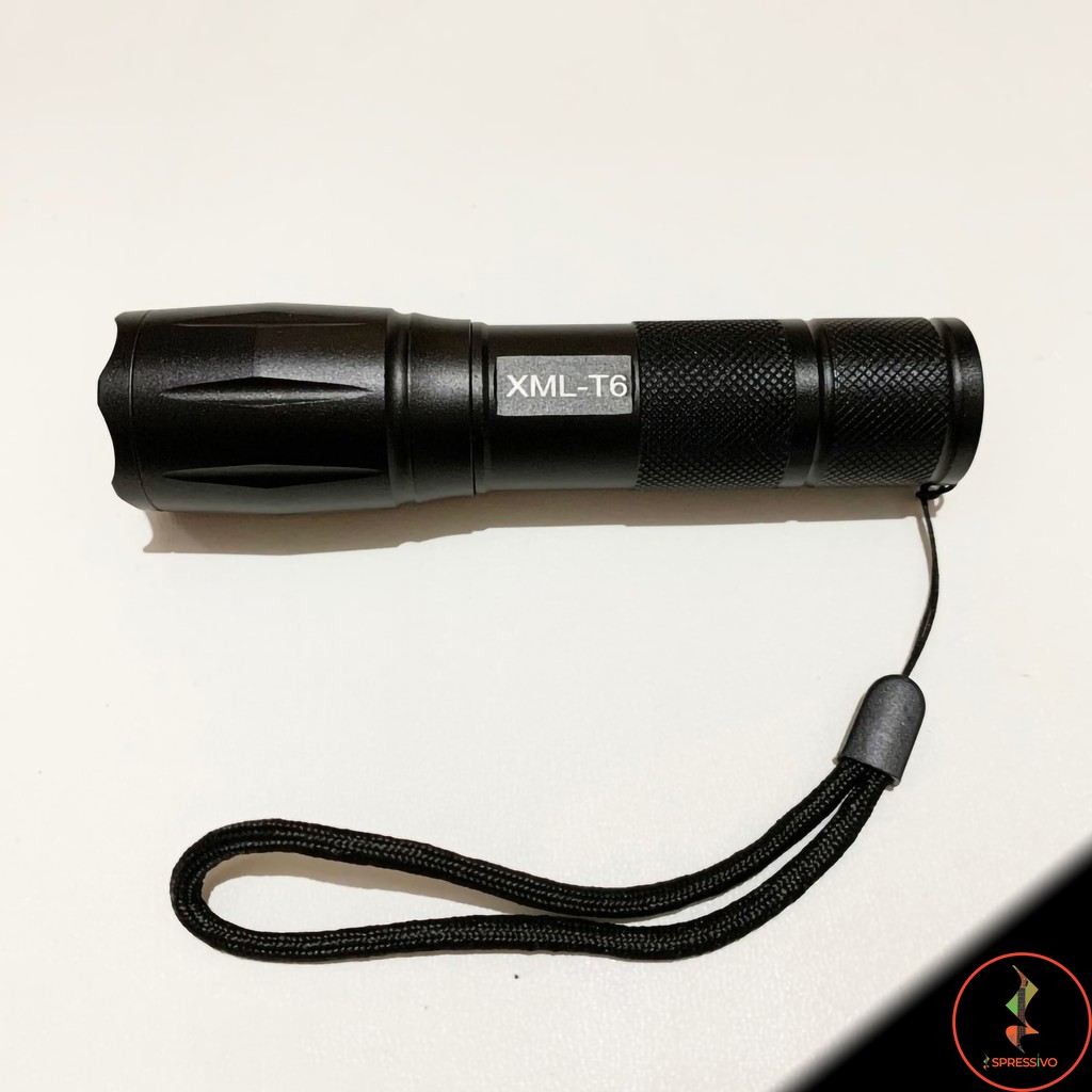 Senter tactical XML T6 2000 lumen OEM E17 High power flashlight