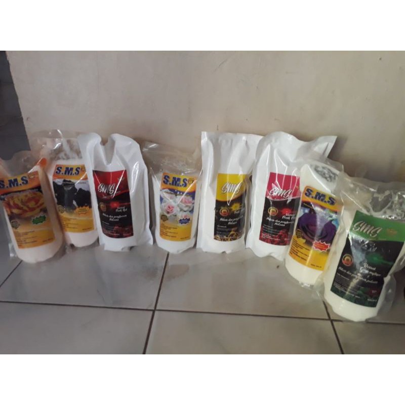 parfum laundry refil murah,  pelicin dan pengharum pakaian SMS