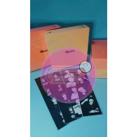 READY POB BUTTER & Photostrip Seokjin RM Jimin Jhope Suga Taehyung Jungkook Yoongi