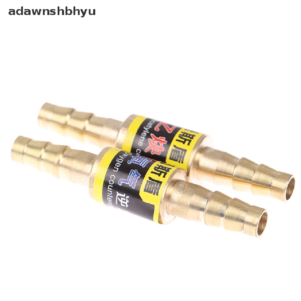 Adawnshbhyu 1pcs Pipa Flasback Pemulih Bahan Bakar Acetylene &amp; Oxygen Check Safety Valve