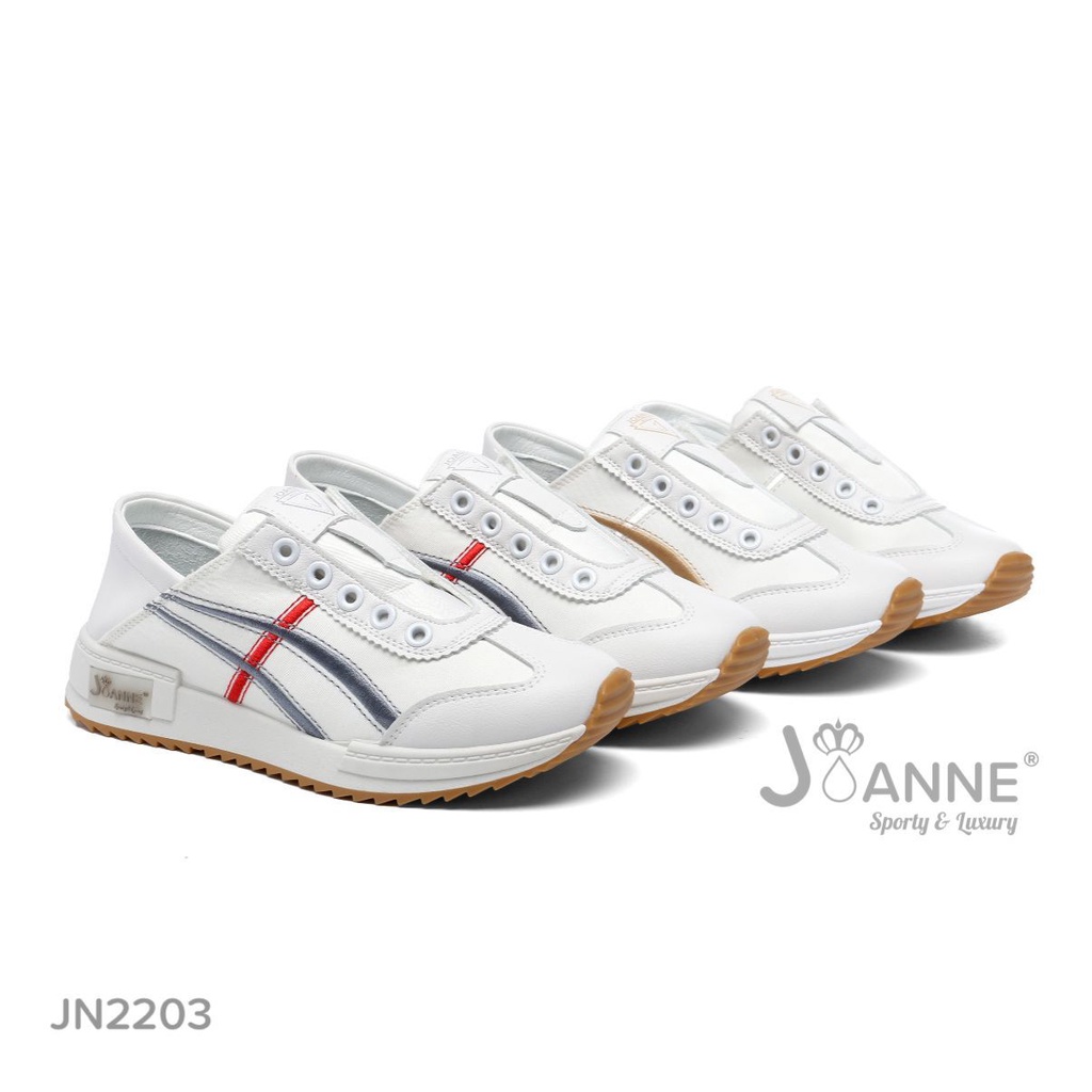 JOANNE 2Fungsi Slip On Sneakers Shoes #JN2203 ORIGINAL