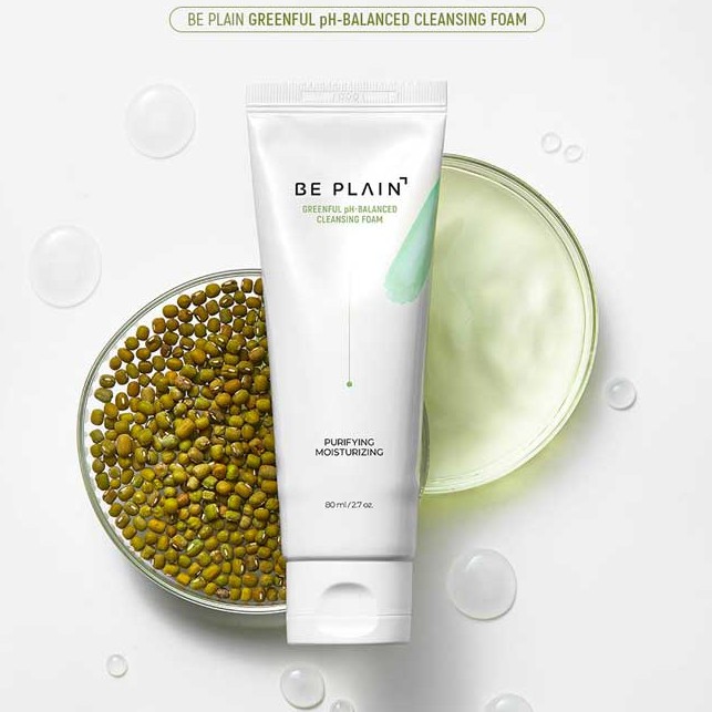 (20ml/80mll/160ml) BE PLAIN Greenful pH Balanced Cleansing Foam