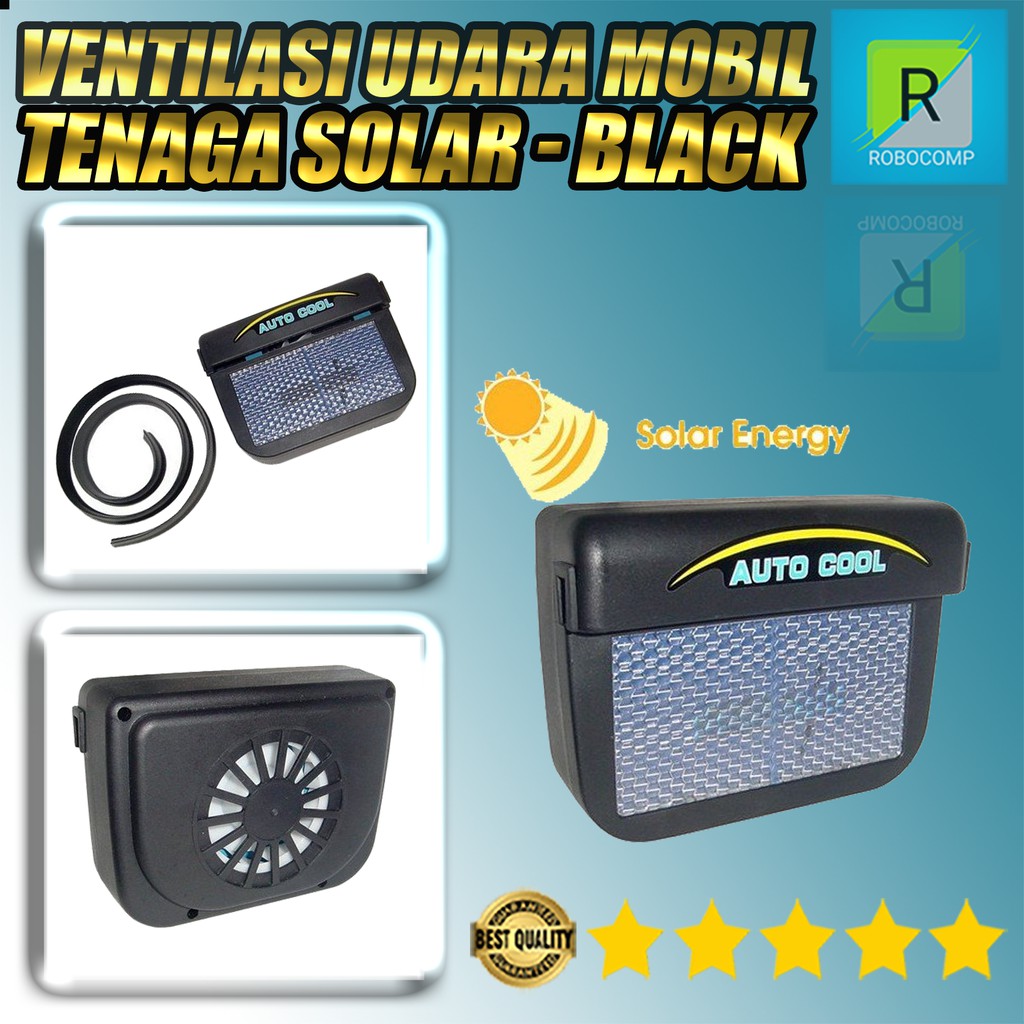 Ventilasi Udara Mobil dengan tenaga solar