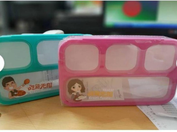 Lunch Box Kotak Makan Yooyee bento kotak bekal untuk anak-anak