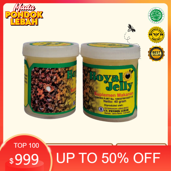 

Royal Jelly 40 gr PONDOK LEBAH