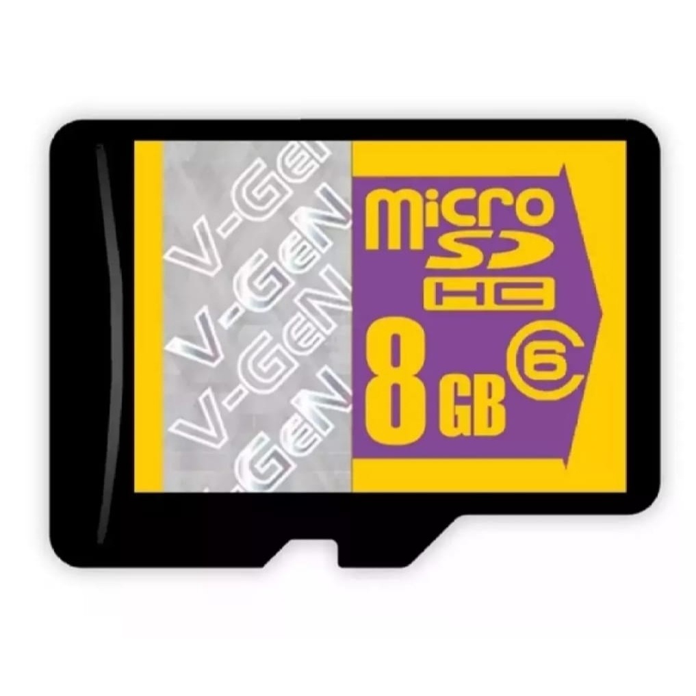 MEMORY CARD / MICRO SD / MICRO SDHC 4GB / 8GB / 16GB / 32GB V-GEN CLASS 6 48MB/s - MEMORY MICRO SD HP V-GEN-ORIGINAL