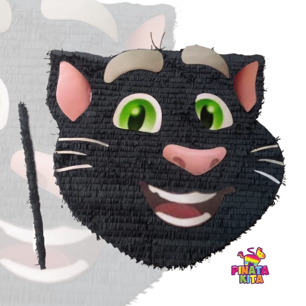 pinata talking tom cat / pinata pukul / pinata tarik / pinata custom / pinata tarik talking tom cat 