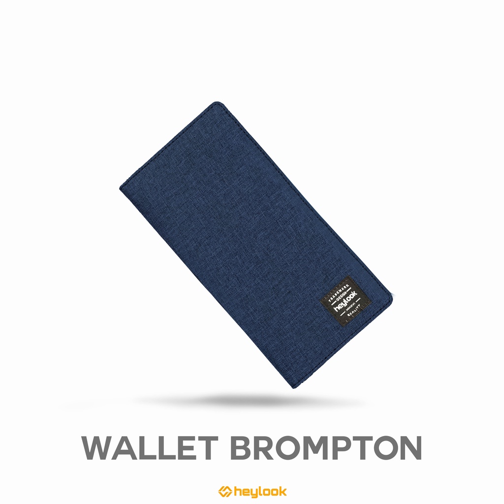 HEYLOOK Project - Dompet Pria Panjang BROMPTON Dompet Denim Panjang Lipat Premium Pria Distro