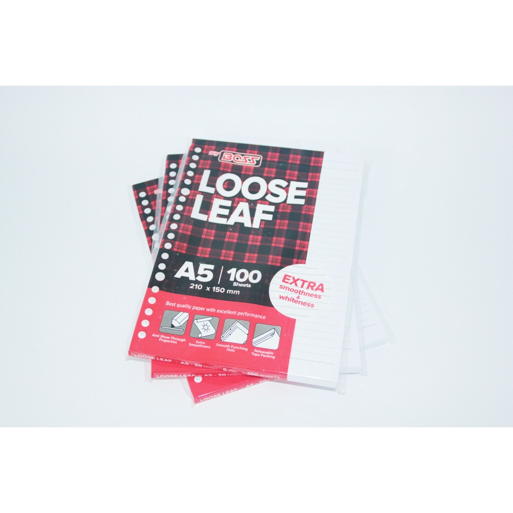 

Loose Leaf Garis Big Boss A5 Isi 100 Lembar